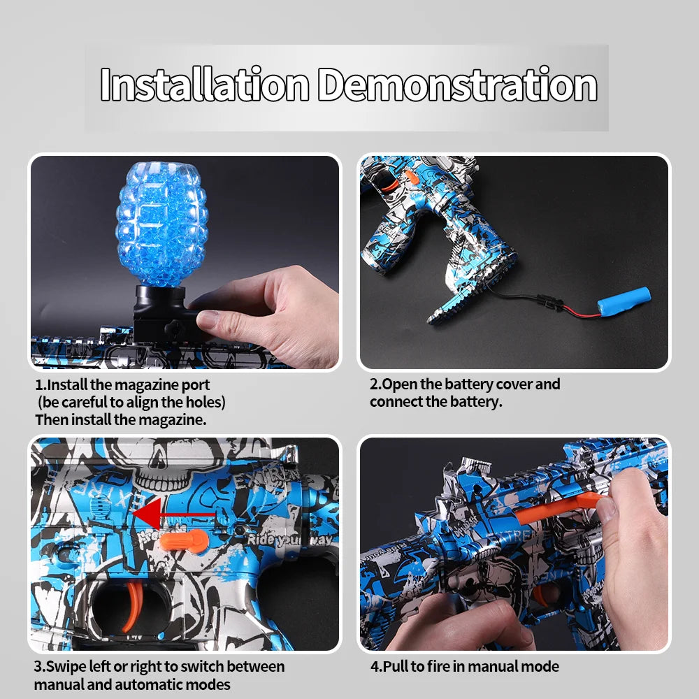 High-Speed M416 Electric Ball Blaster
